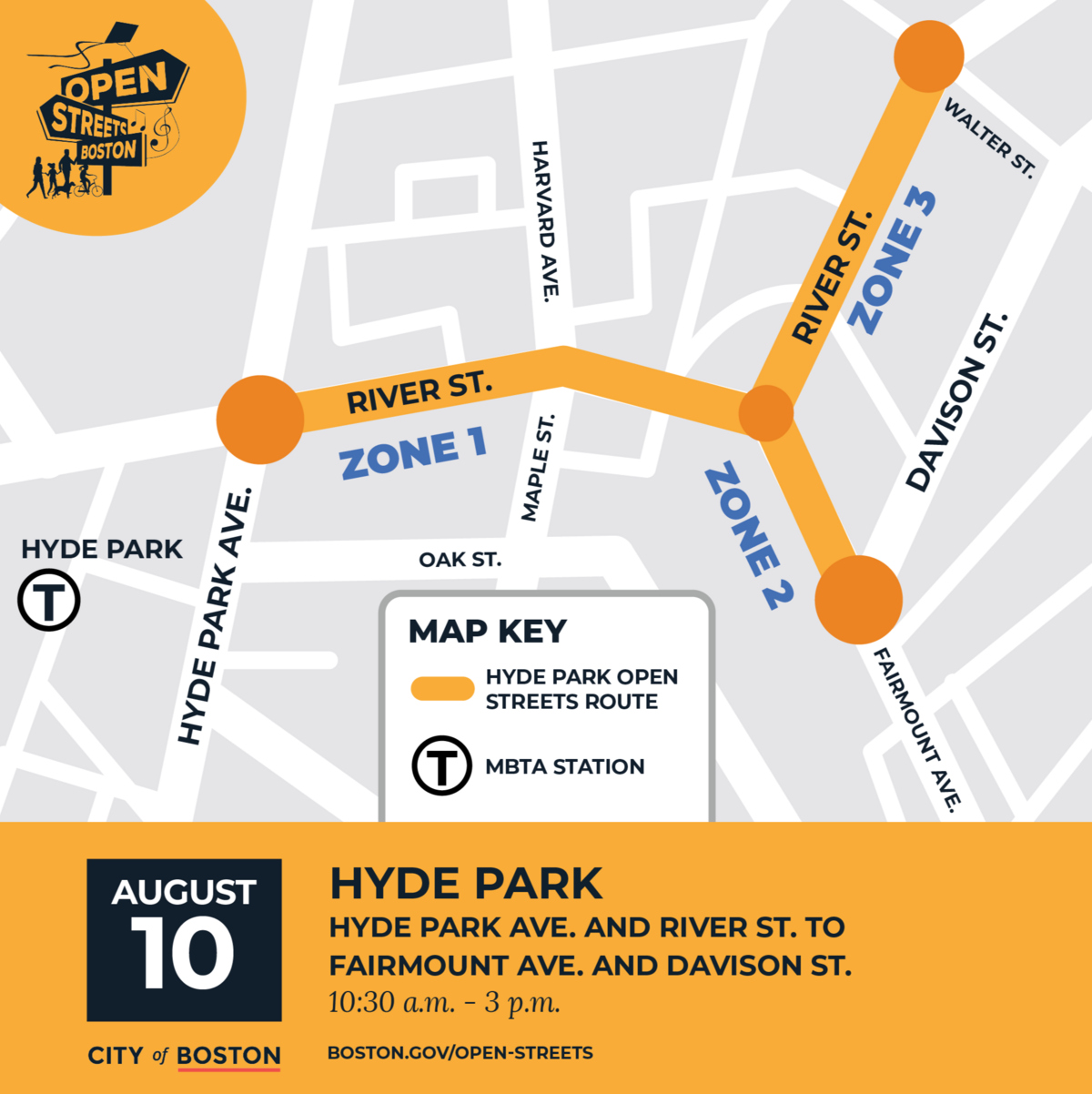 Hyde Park Open Streets Map 