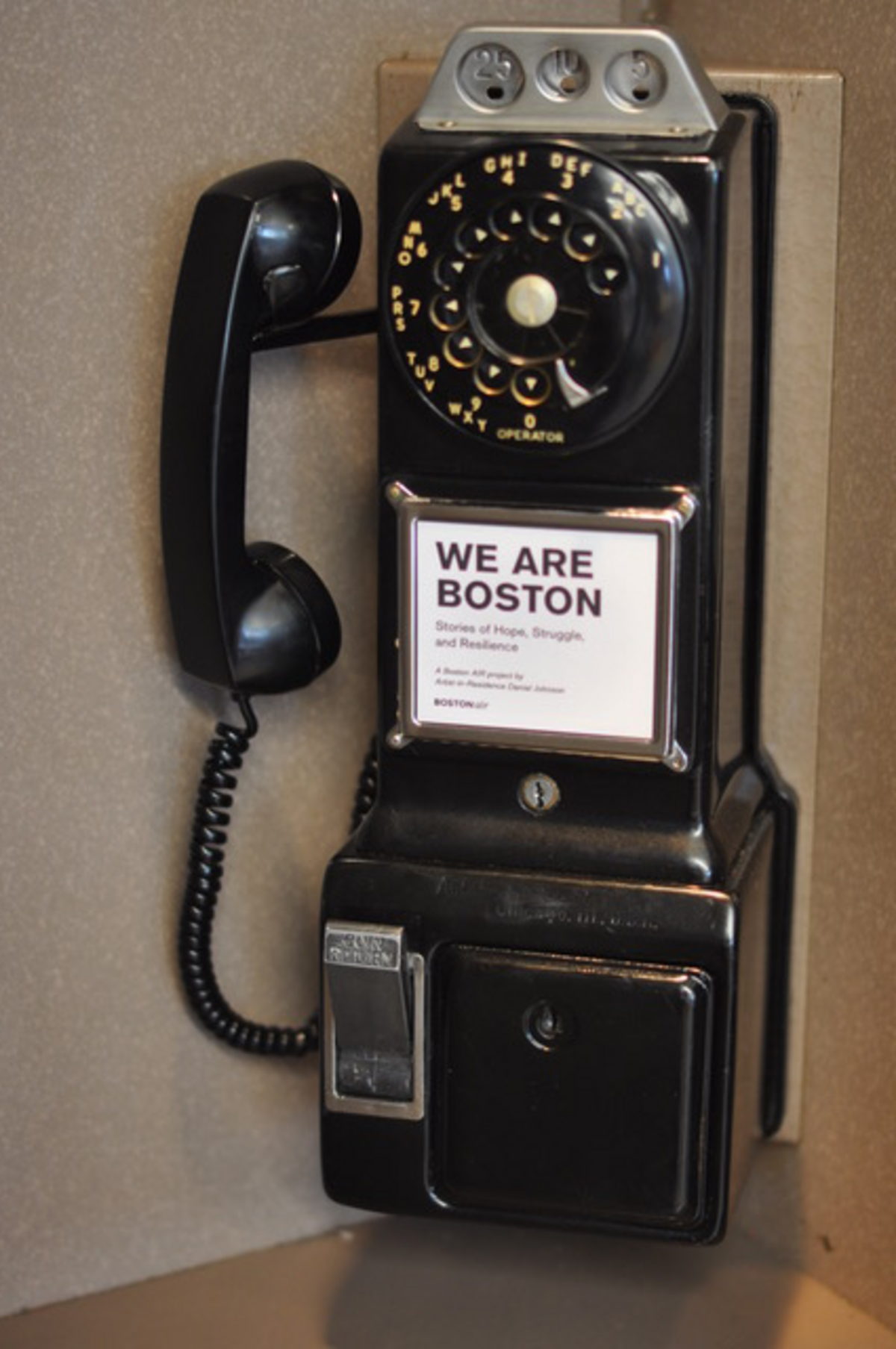 We Are Boston Phone Booth