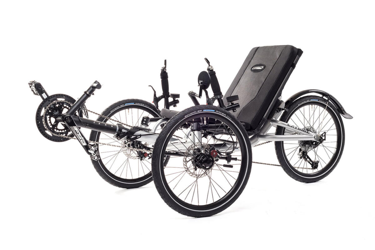 a recumbent bicycle - Catrike