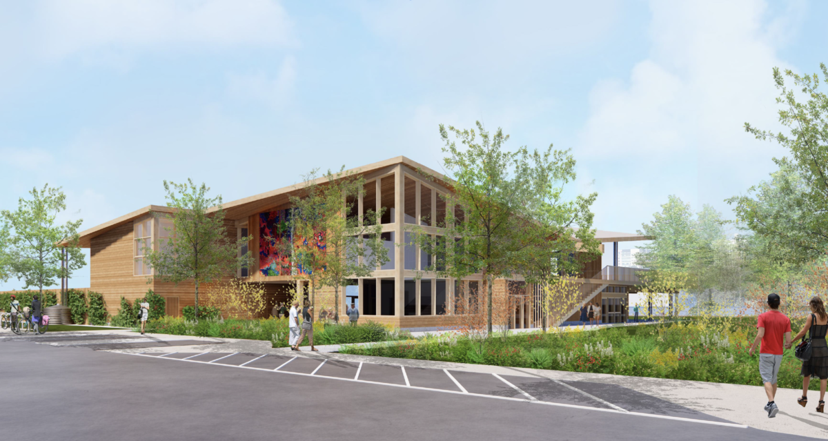 Approved Rendering of the New Building