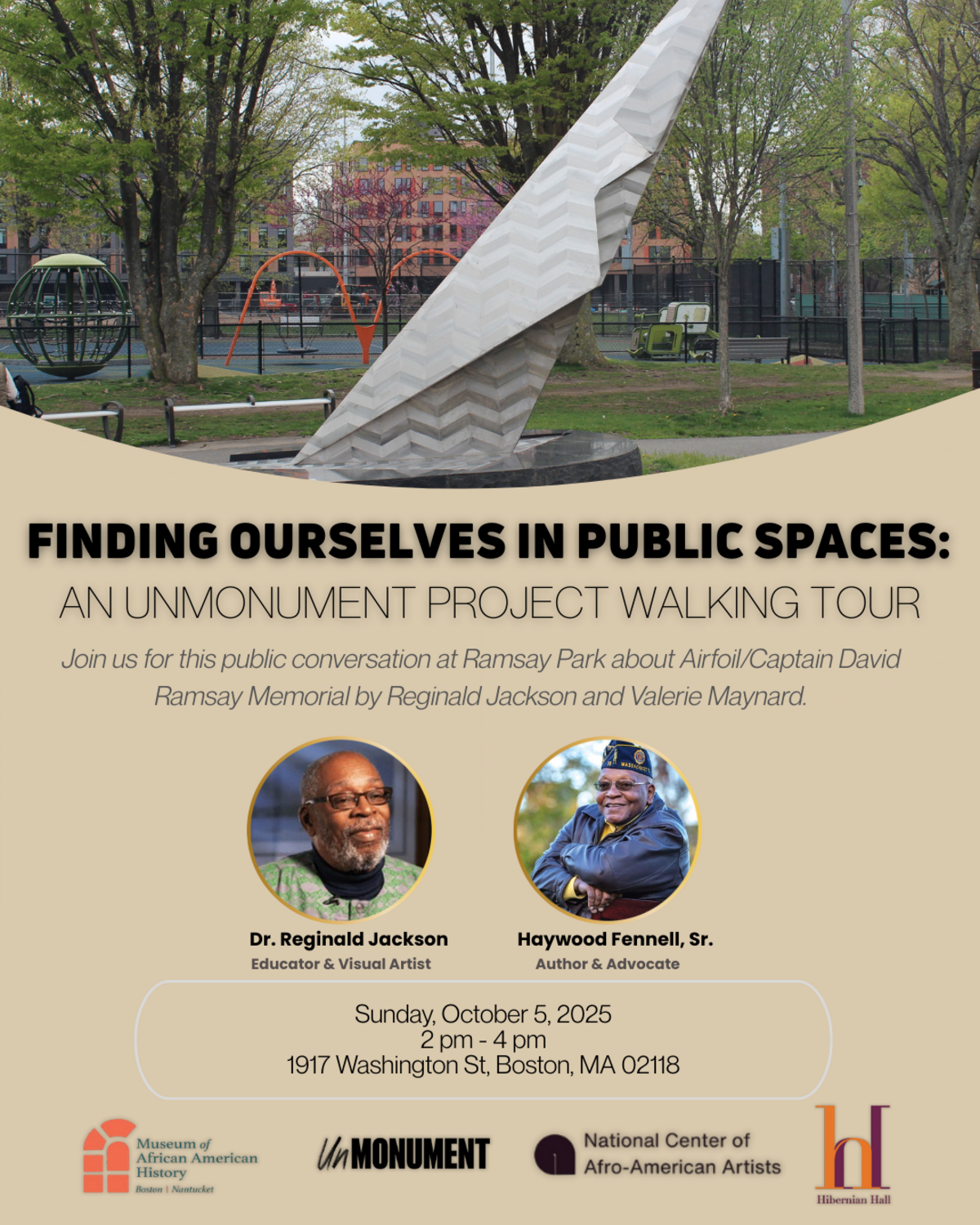 "Airfoil/Captain David Ramsay Memorial" Public Conversation Flyer, 2025