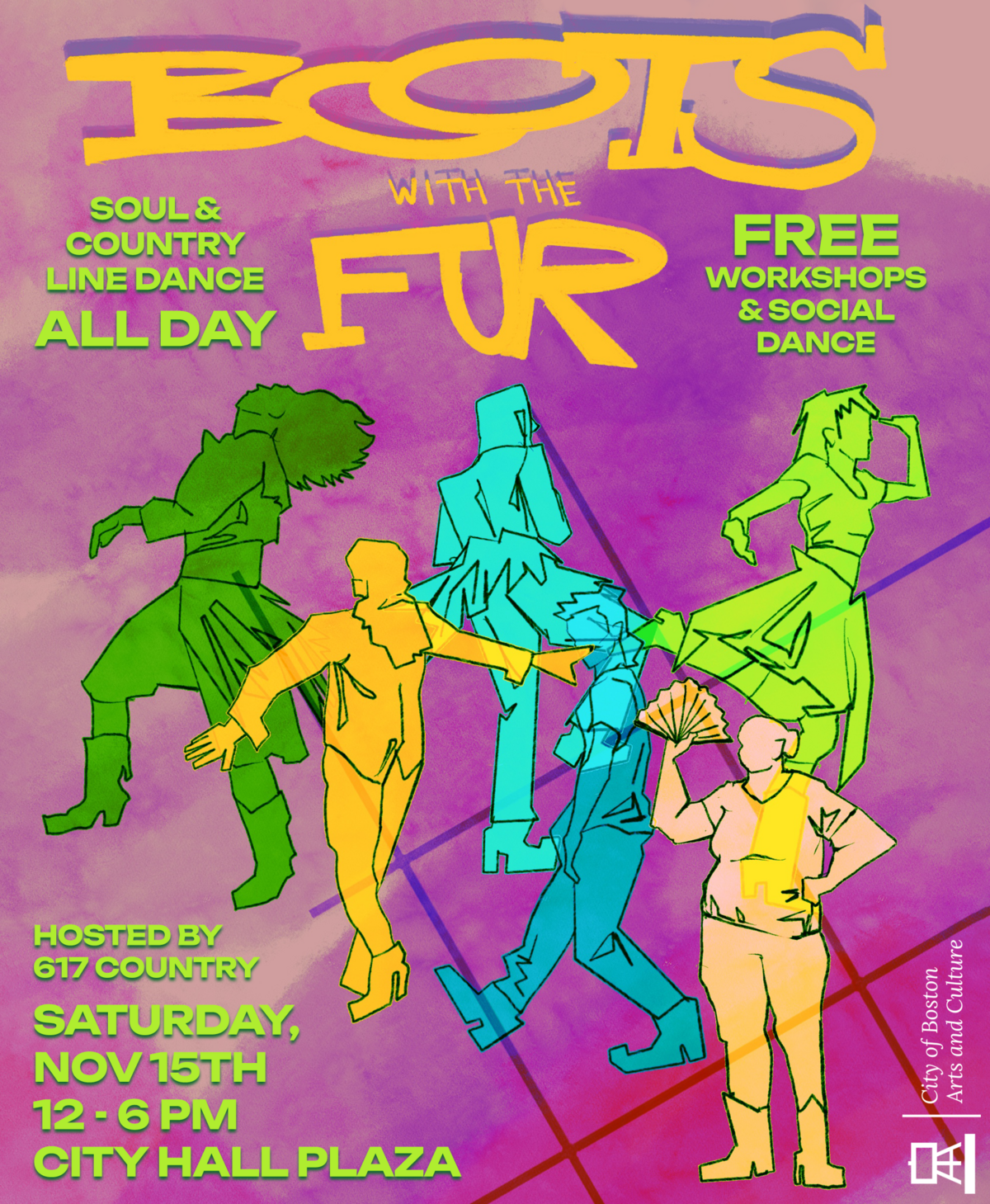 Boots with the Fur flyer