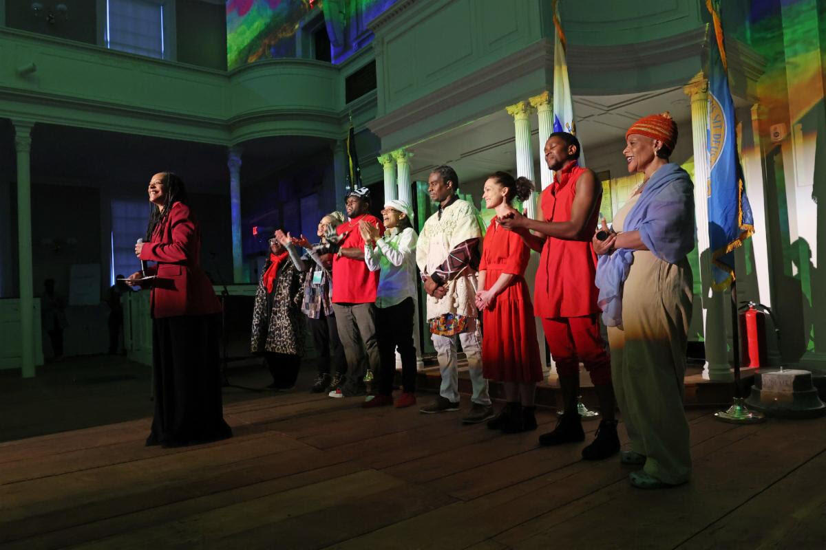 A photo from the Henry Knox event