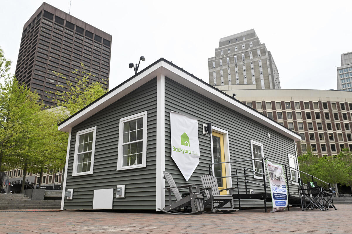 ADU Showcase on City Hall Plaza from May 12 to May 17