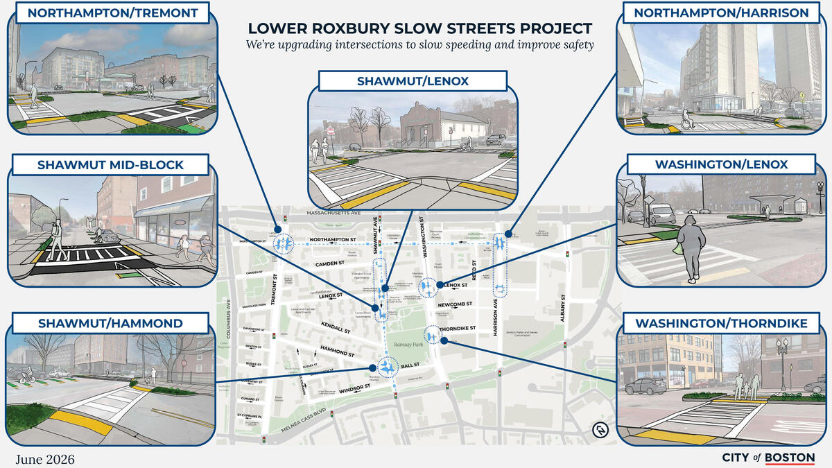 Lower Roxbury Design Map