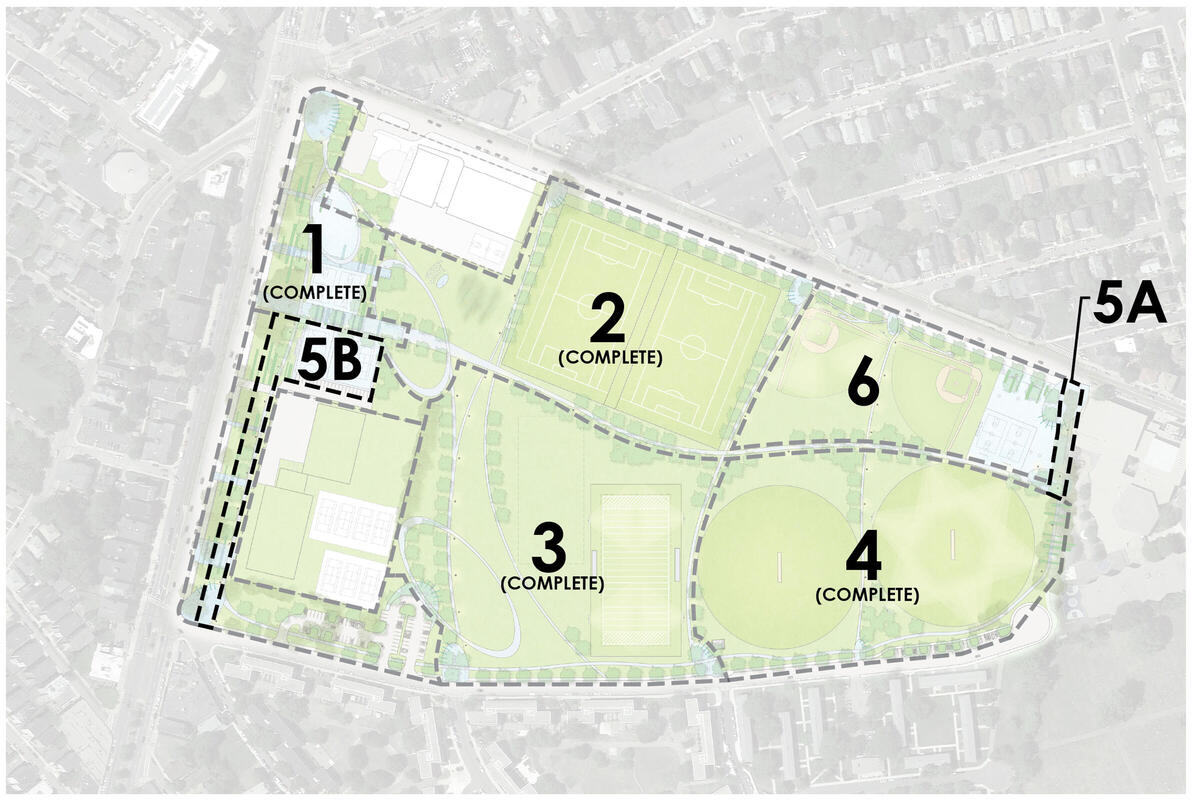 Harambee Park Phase 5 diagram