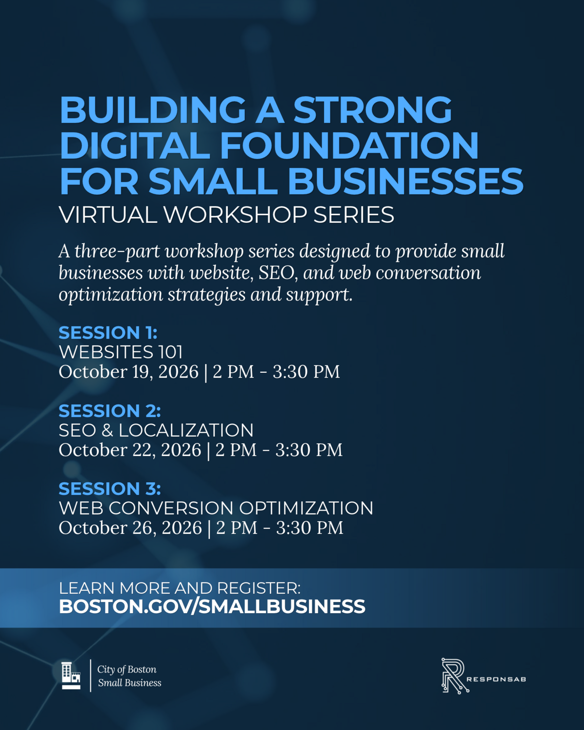 Building a Strong Digital Foundation for Small Businesses graphic