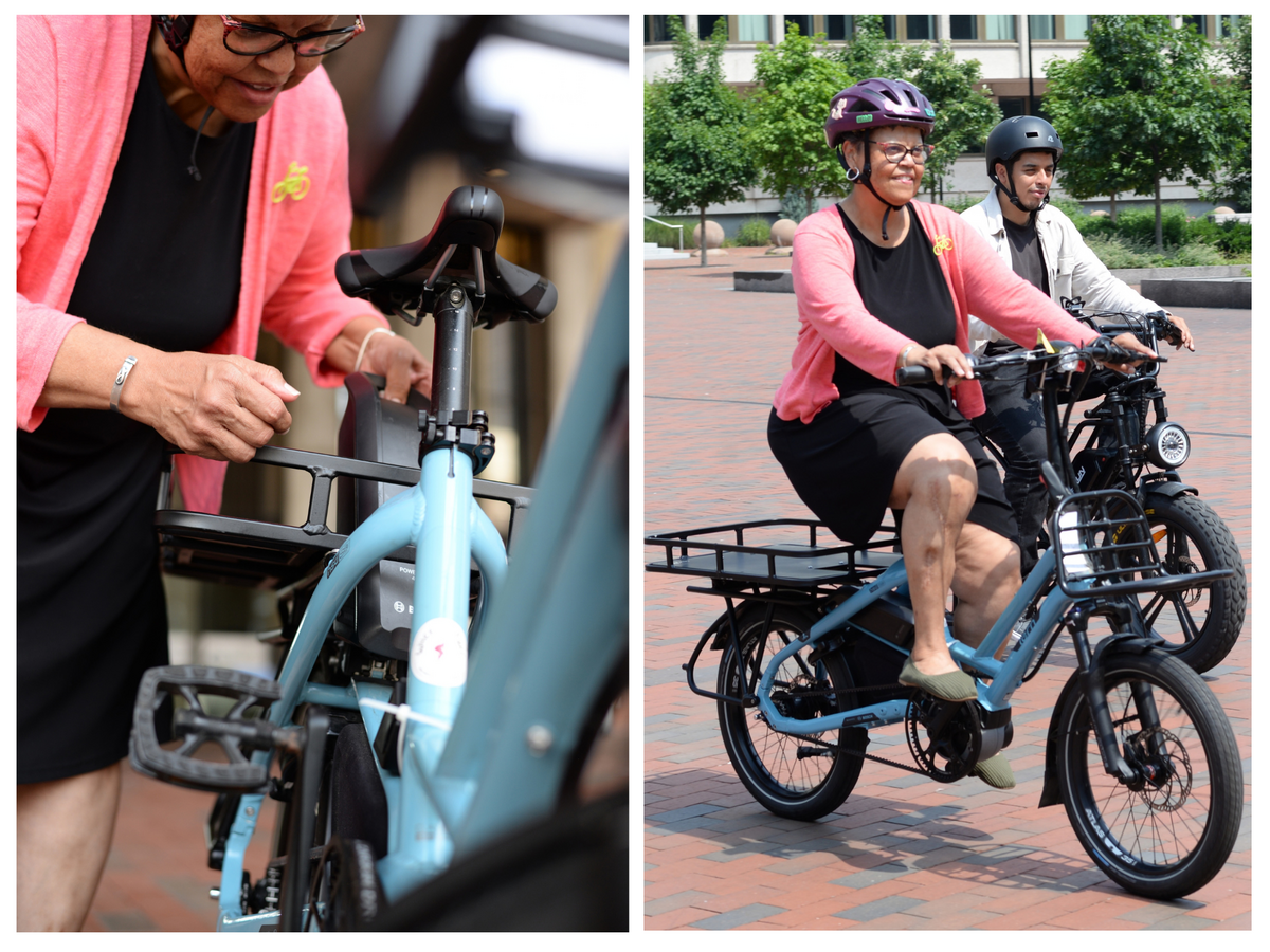 E-Bike Demo Area at Ride and Chill | Boston.gov
