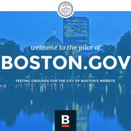 Image for pilot boston gov screenshot