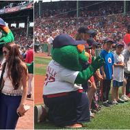 Image for read your way to fenway contest winners at the game