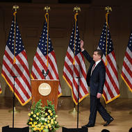 Image for mayor walsh taking the stage to deliver his state of the city address 