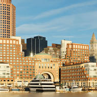 Image for a view of the boston skyline