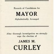 Frederick Mansfield Campaign pamphlet, 1929, Box 1, Folder 5, Political ephemera 9800.006, Boston City Archives 