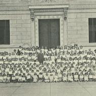 320 children with Forsyth Certificates, each certificate representing 124 children totaling 39,680 with “All Dental Work Completed," 1922, Boston City Archives