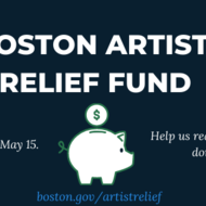 Artist Relief Fund graphic