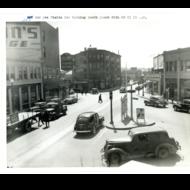 Dorchester Avenue at Fields Corner looking south, raffic and Parking Department photographs (5110.002)