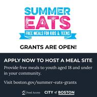 MAYOR JANEY ANNOUNCES 2021 SUMMER EATS GRANTS APPLICATIONS ARE NOW OPEN
