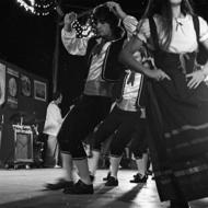 Dancers at a North End Festival, August 23, 1973, Mayor Kevin White records, Boston City Archives