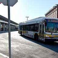 The Route 23 MBTA bus