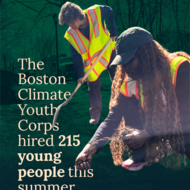 New citywide pilot led to 200+ youth being hired this summer to work in jobs focused on climate resilience, sustainability, and environmental justice at local green industry organizations