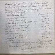 Fire Claims from the burning of Charlestown