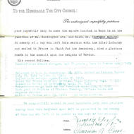 City Council order to name square in honor of Thomas A. Gavagan