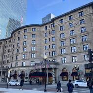 Exterior view of the Copley Plaza Hotel in Back Bay