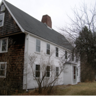 Exterior facade vew of the Capen House ca. 2006