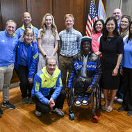 Mayor Michelle Wu and the Boston Athletic Association (B.A.A.) today announced the recipients of the Fastest Bostonians Awards