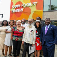 Renamed library honors longtime Roxbury community leader and trailblazing Black television news reporter