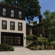 Rendering of the approved project at 2 Egremont Road in the Aberdeen Architectural Conservation District.