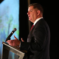 Image for mayor walsh at the annual greater boston chamber of commerce breakfast