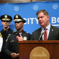 Image for mayor walsh spoke at a recent press conference