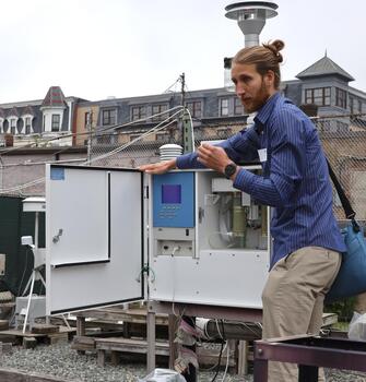 MassDEP Air Quality Monitoring Site