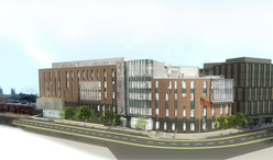 Rendering of Boston Arts Academy at 174 Ipswich Street, Boston