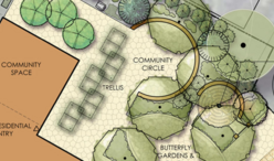 Odom Serenity Garden rendering