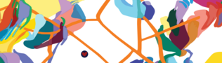Colorful abstract shapes