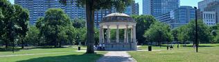 Parkman Bandstand on Boston Common